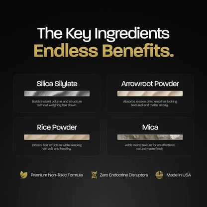 Texture Spray: Instant Volume. Zero Flatness