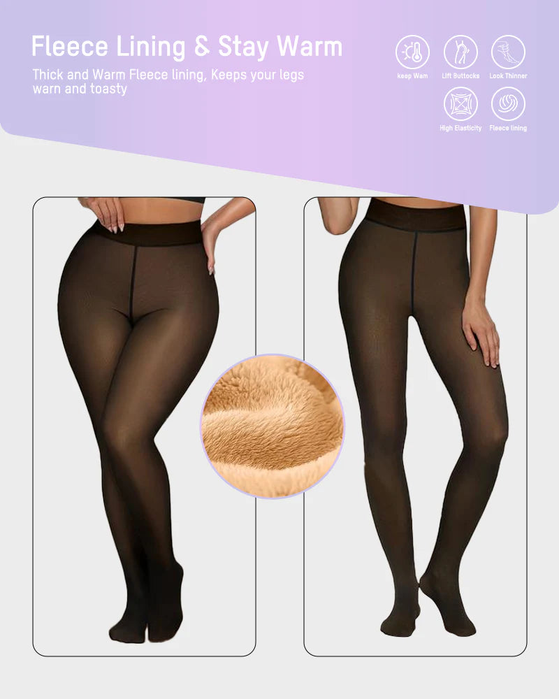 Novelle™- Cozyskin Fleece-Lined Tights